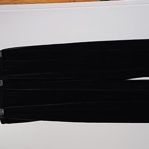SIZE 3 CHICOS BLACK VELVET PANTS